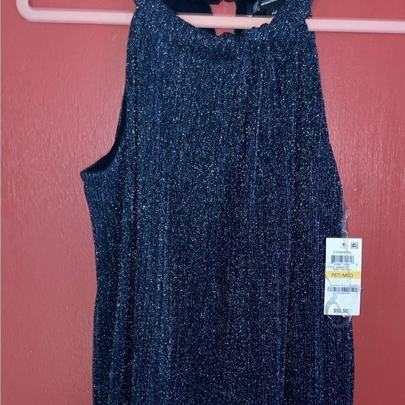 INC deep twilight tank top size pet med NWT - Picture 6 of 6